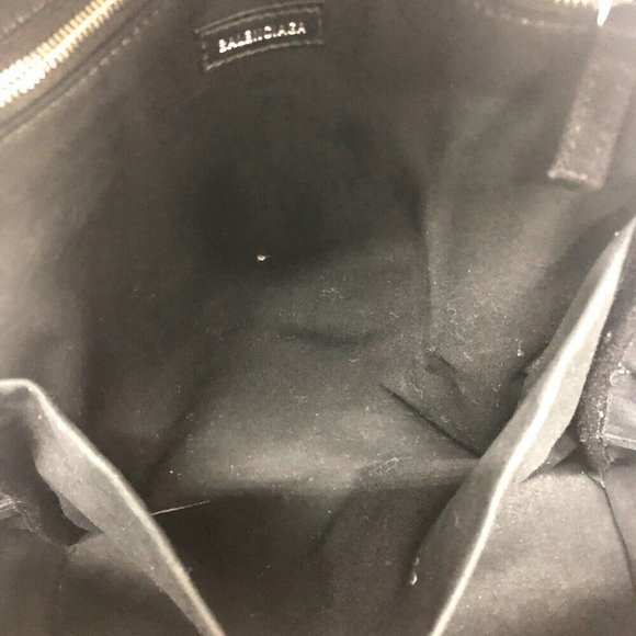 BALENCIAGA logo Backpack Canvas White - Picture 5 of 12